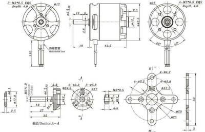 SunnySky X3520 520KV Fırçasız Drone Motoru - 3