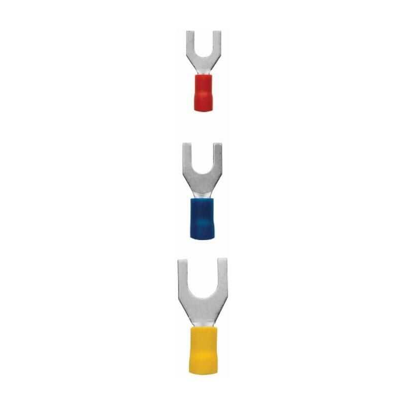  Sv 5.5-5 4.0-6.0 Mm Sarı Çatal Tip İzoleli Kablo Ucu 10 Adet