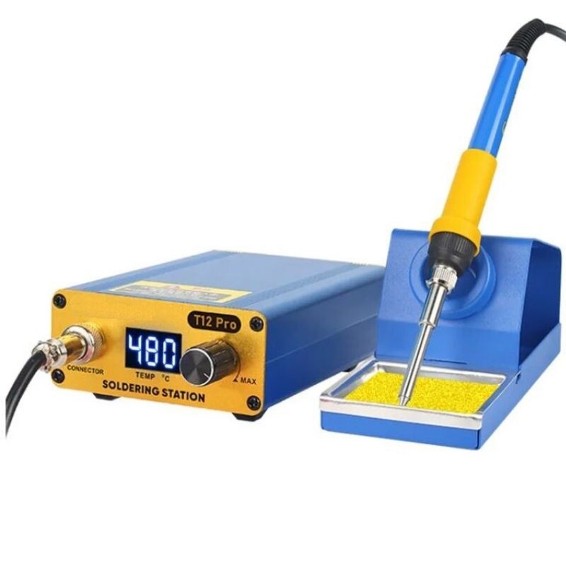  T12 Pro 72w Dijital Havya Lehimle İstasyonu