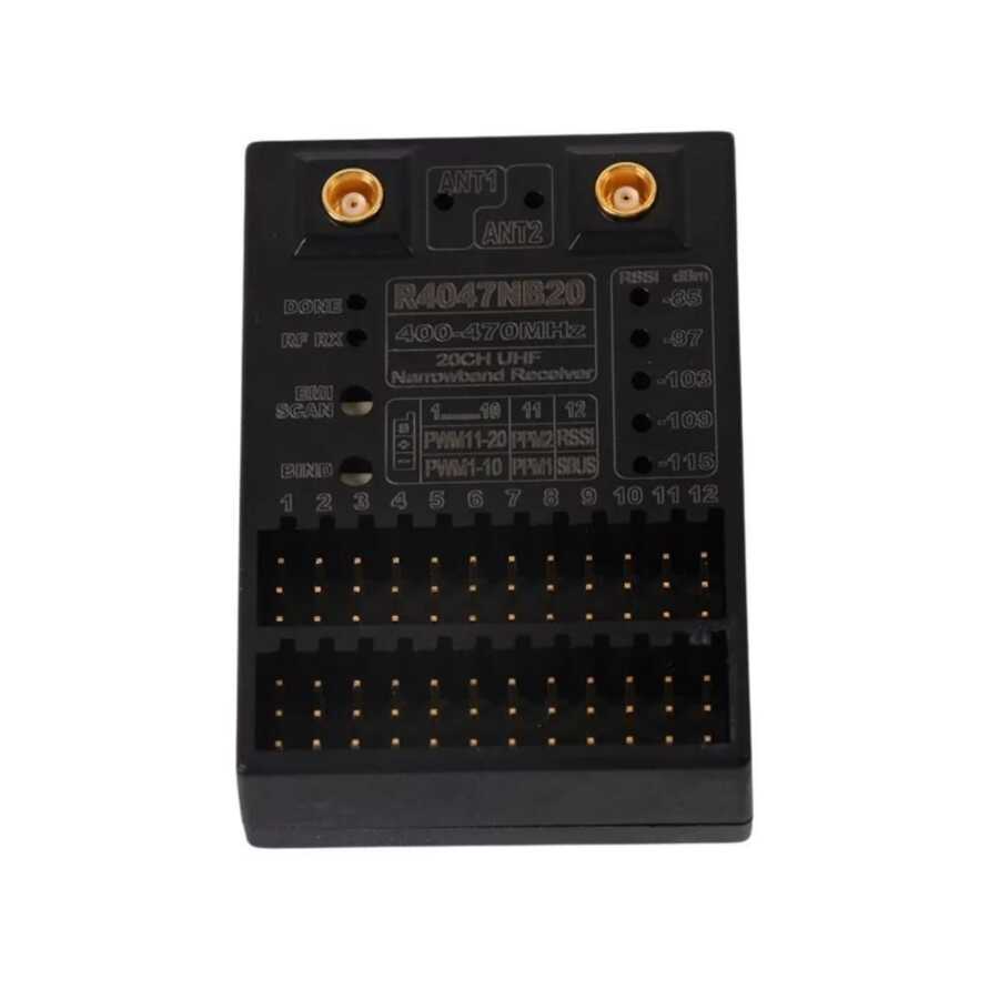  R4047nb20 20 Kanal 400-470 Mhz Uzun Mesafe Alıcı