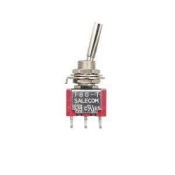 T80-T ON-ON 3-Pin Spring Toggle Switch - 2