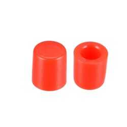 Tact Switch Cover Diameter 3.1mm Red - Compatible with 6x6mm Switch - 1
