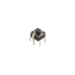Tact Switch with 6X6X5mm 4 Pin Chassis - 1