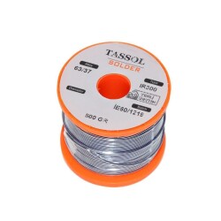 Tassol 0.50 mm 500gr Solder Wire (63% Tin / 37% Lead) 