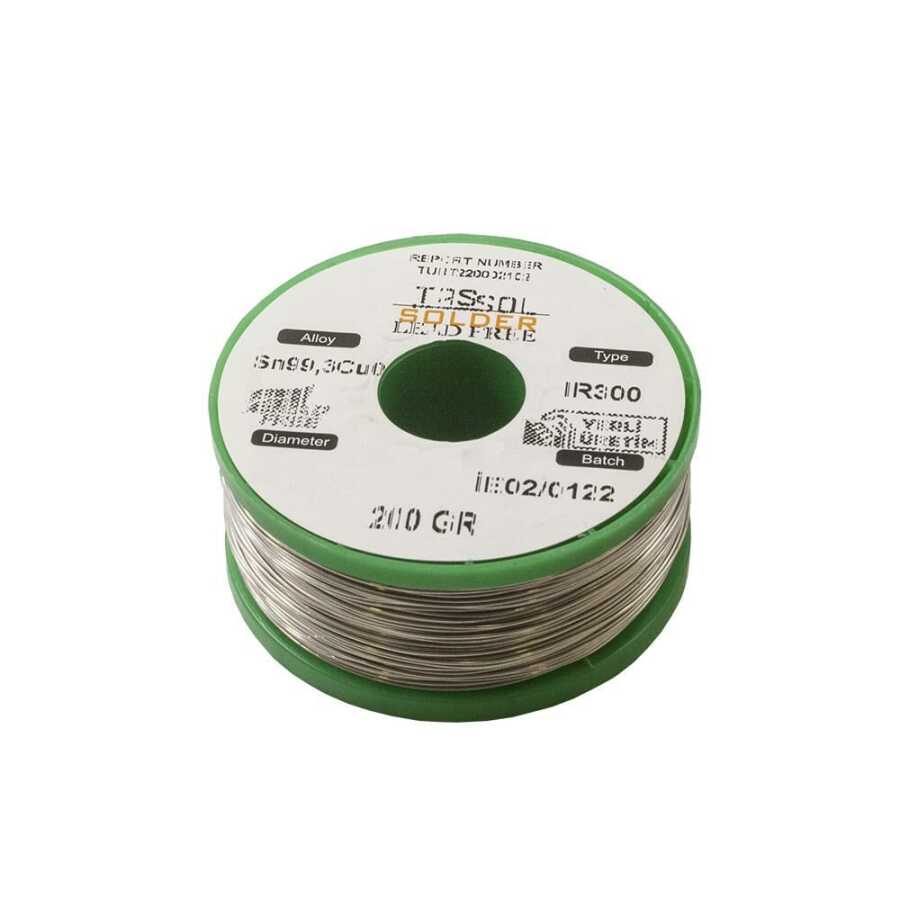  Tassol 1.2 Mm 200gr Kurşunsuz Lehim Teli