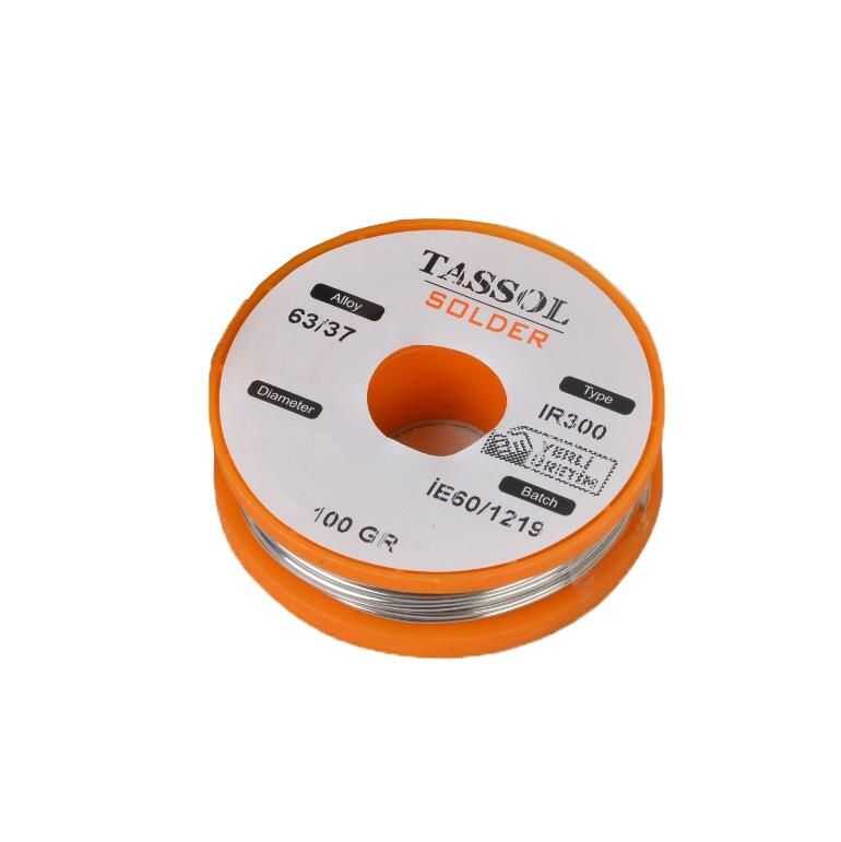  Tassol 1.6 Mm 100gr Lehim Teli (%63 Kalay / %37 Kurşun)