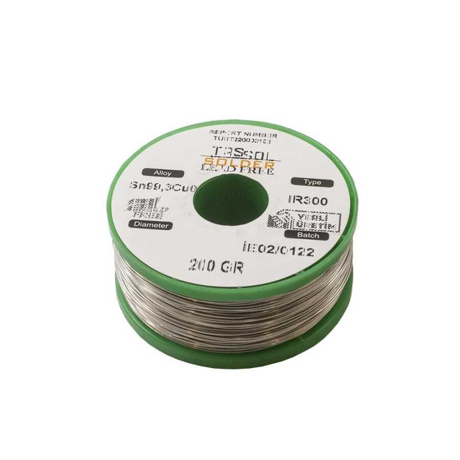  Tassol 1.6 Mm 200gr Kurşunsuz Lehim Teli