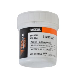 Tassol Cream Solder 500gr (Sn62Ag2Pb36) 