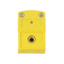 TC1-SR-Female - NiCr-Ni Thermocouple Socket Yellow 