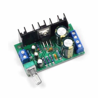 TDA2050 Mono Ses Güç Amplifikatör Kartı Modülü DC 12-24V 10W-30W 1 Kanal - 2