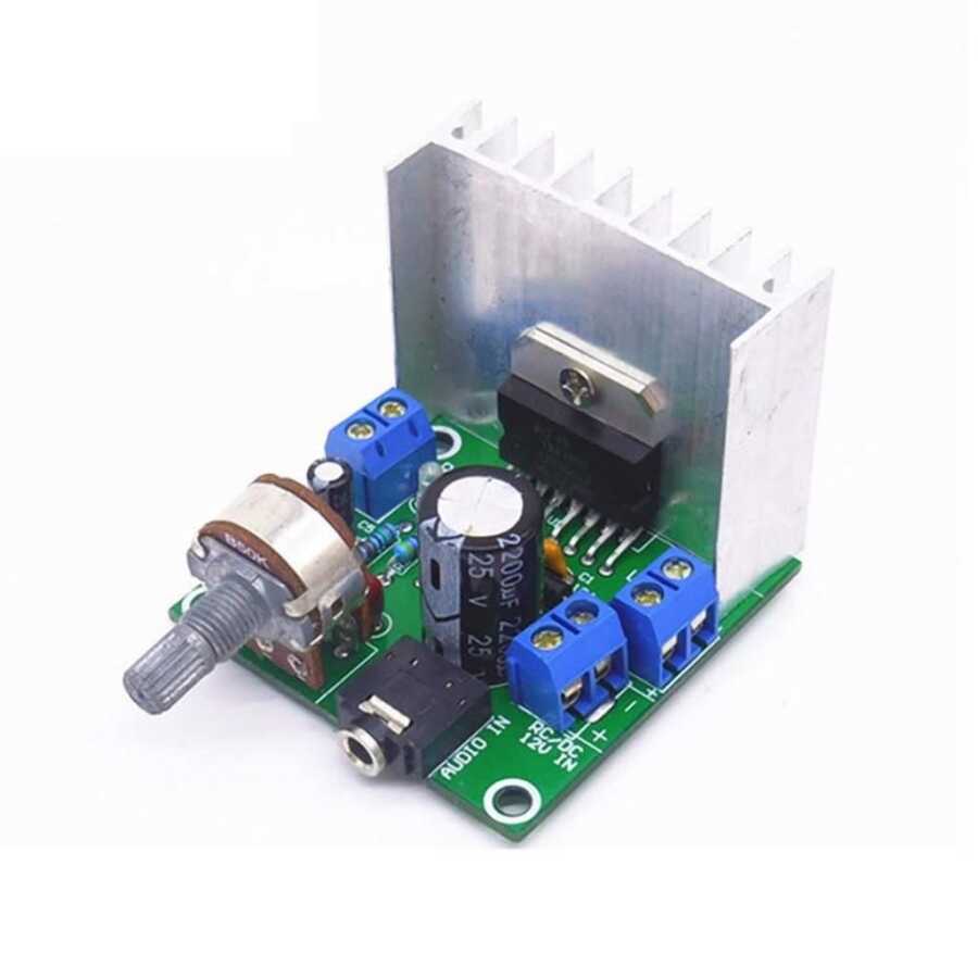  Tda7297 2x15w Çift Kanal Amfi Devresi