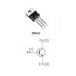 TIP42C - TO220 PNP Transistor - 2