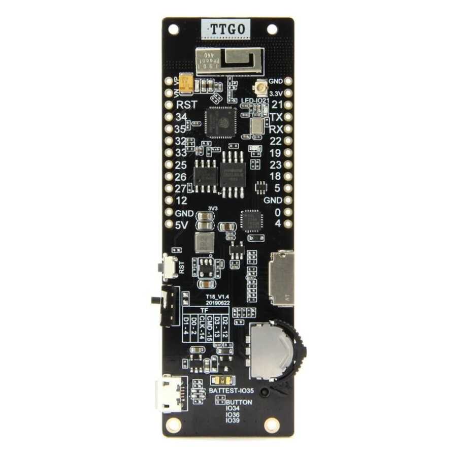  Ttgo T-cell Esp32 Wifi & Bluetooth Geliştirme Kartı