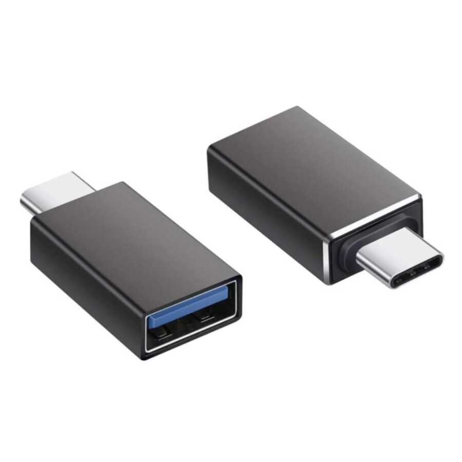  Type-c Otg Dönüştürücü- Usb Çevirici - Siyah