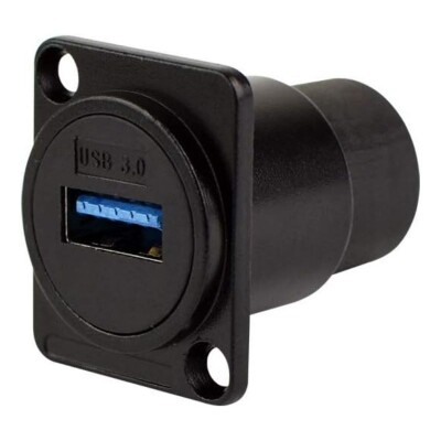 USB 3.0 Connector - Panel Mount - 1