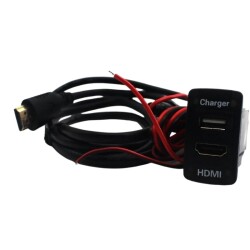 USB + HDMI Şarj Soket Paneli - 2
