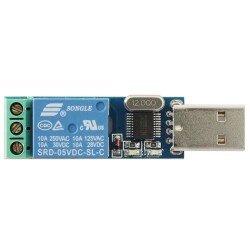 USB Relay Module 5V Single Channel LCUS-1 