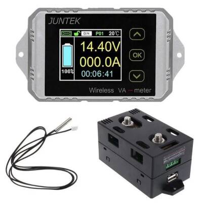 VAT1300 100V 300A Kablosuz Voltmetre Ampermetre - Kapasite Ölçer - 1