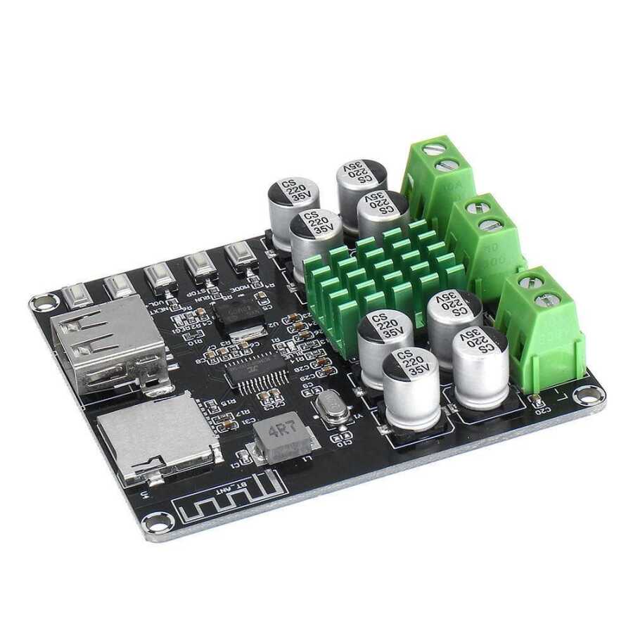  Vhm-302 Tpa3116d2 2x50w Stereo Bluetooth Amfi Devresi