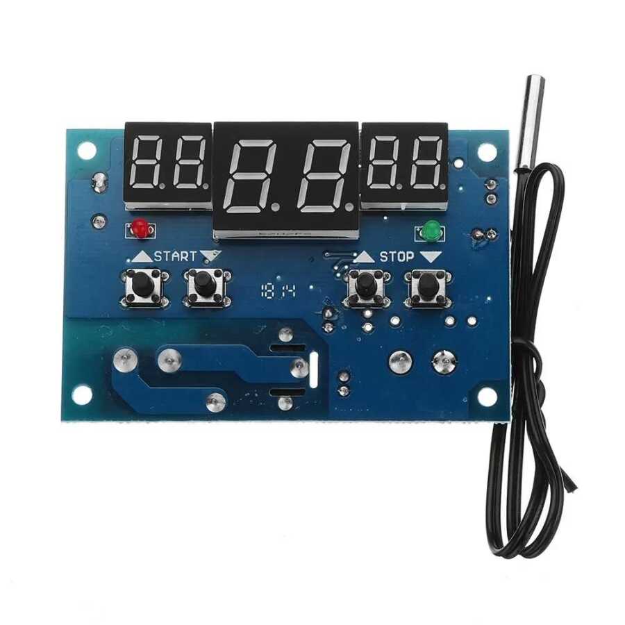  W1401 12v Dijital Sıcaklık Kontrol Cihazı - Kuluçka Uyumlu