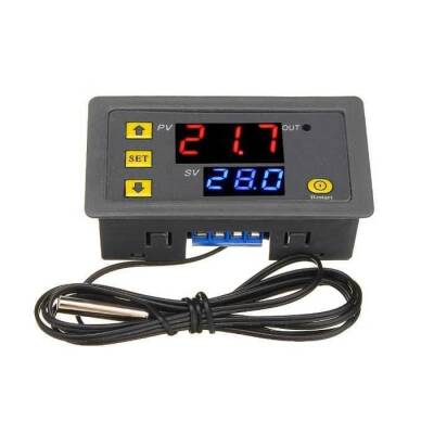 W3230 Thermostat 24V Temperature Controller with Relay Output - 1