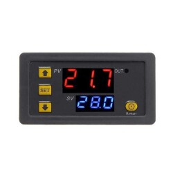 W3230 Thermostat 24V Temperature Controller with Relay Output - 2