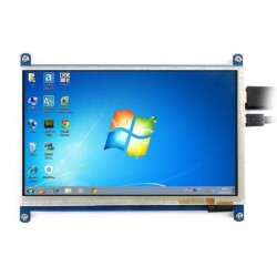 WaveShare 7 Inch (B) 800x480 Touchscreen HDMI Display 