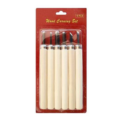 Wood Carving Set of 6 - 1