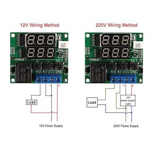 XH-W1219 12V Relay Output Digital Thermostat - Temperature Control Module Motorobit - Motorobit.com