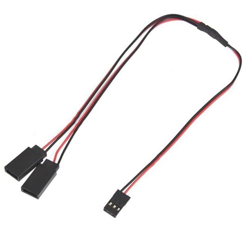  Y Tipi Servo Kablosu 15cm - 1jr Erkek 2 Futaba Dişi