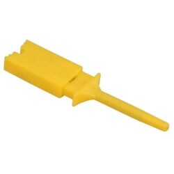 Yellow Hook Probe Tip SMD Test Clip 