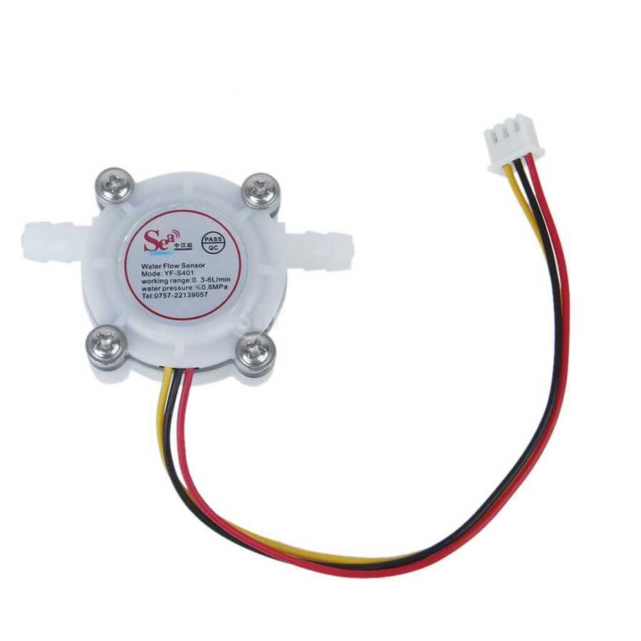  Yf-s401 5-12v 2mm Su Akış Sensörü (deniz) Debimetre 0.3-6l/dk
