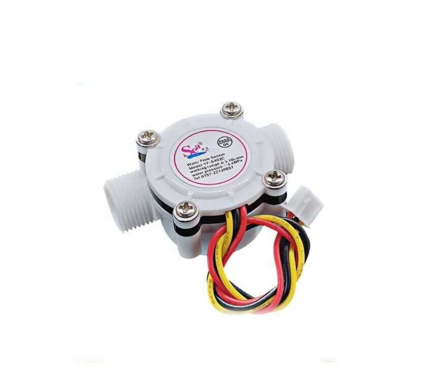  Yf-s402c 5-18v Su Akış Sensörü (deniz) Debimetre G3/8 0.3-10l/dk