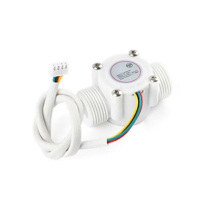  Yf-s403 5-18v Sıcaklık Algılamalı Su Akış Sensörü Debimetre G3/4 1-30l/dk