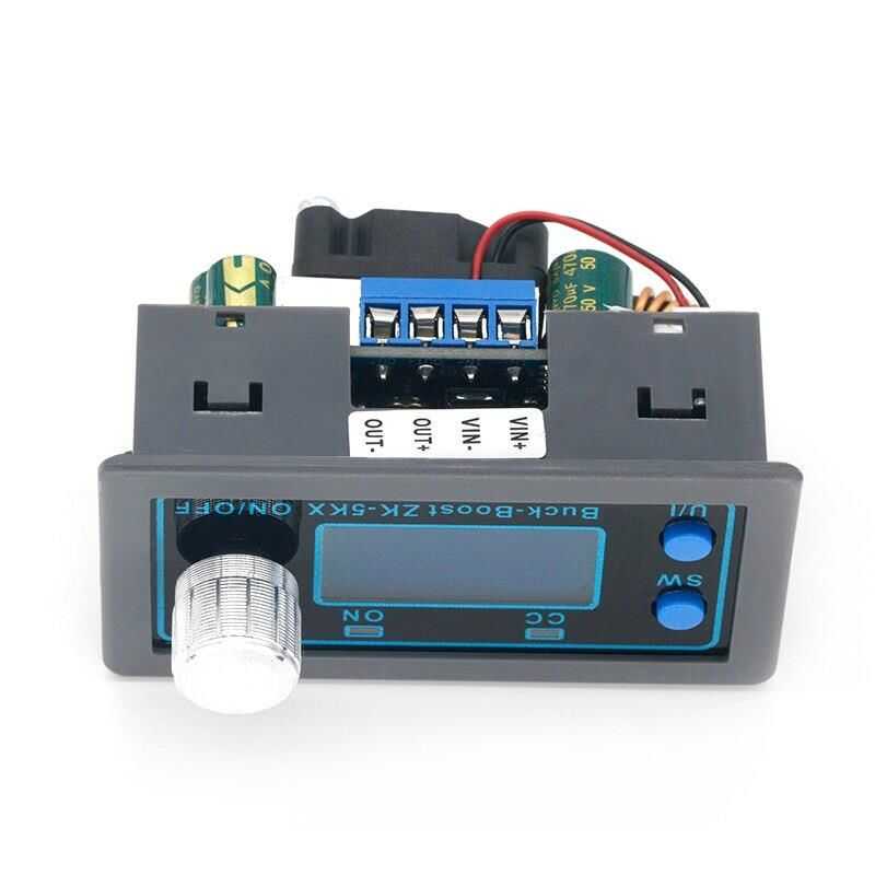 ZK-5KX 0.6-36V 5A Ekranlı Voltaj Düşürücü - Yükseltici Modül Voltaj ...