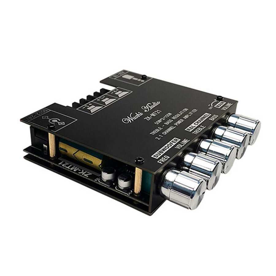  Zk-mt21 2x50w + 100w Bluetooth 5.0 2.1 Kanal Amfi Modülü