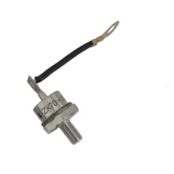 ZX70-12 70A 1200V Kablolu Bakır Metal Vidalı Diyot - Katot 