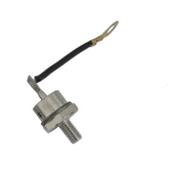 ZX75-12 75A 1200V Kablolu Bakır Metal Vidalı Diyot - Katot 